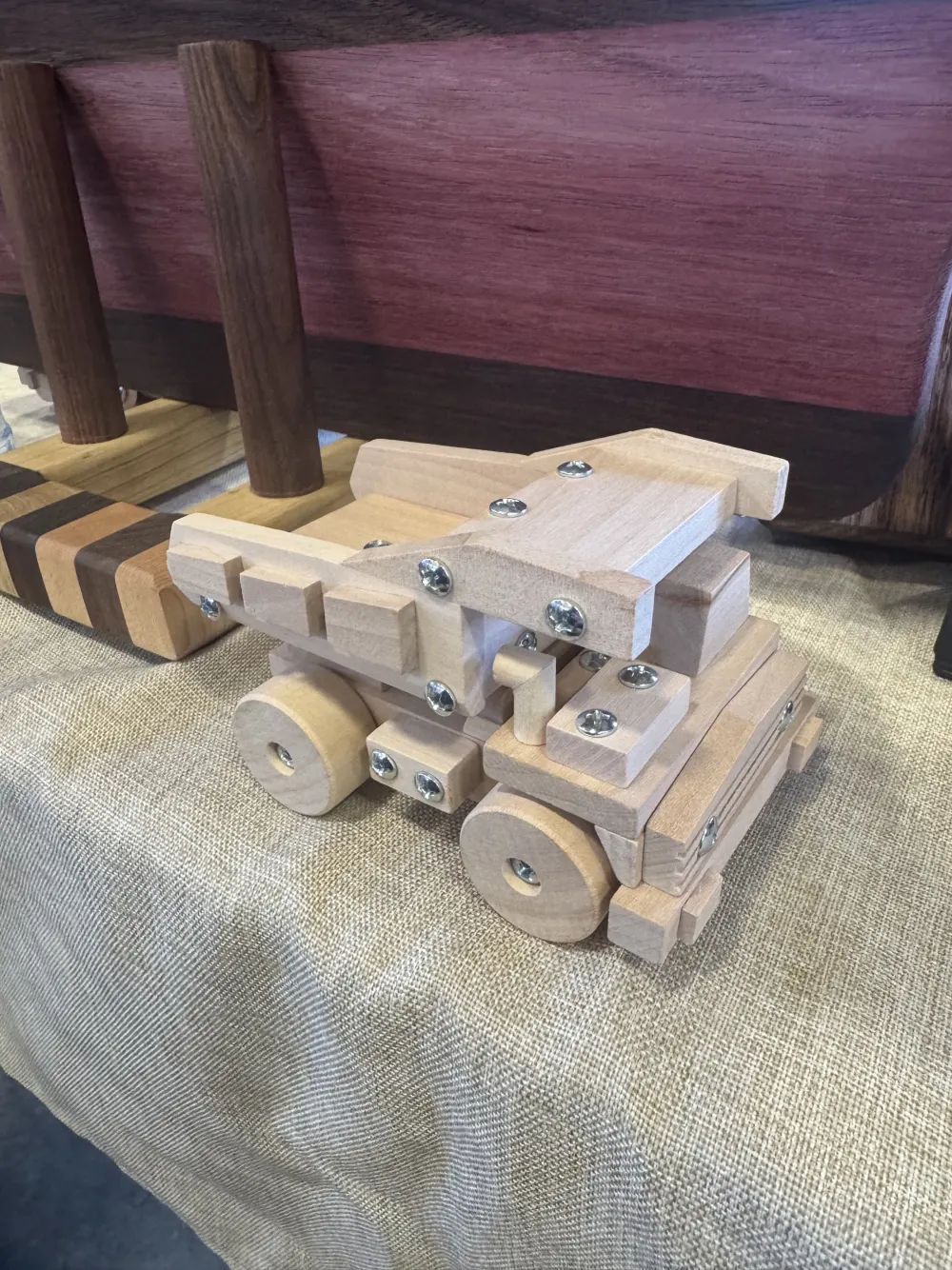 Wooden Trucks handmade by Wood Dust Creations